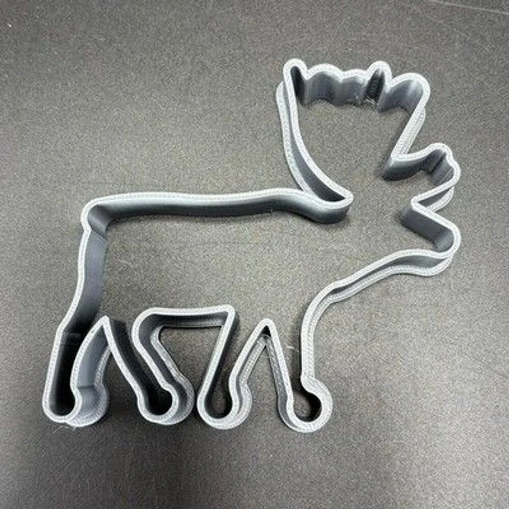 Christmas Custom 3DPrint Cookie Cutters Unique designs baking perfect for gifts